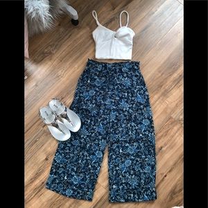Printed Crop pants |H&M